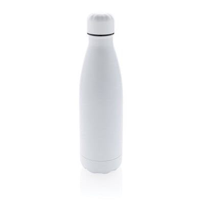 Einfarbige Vakuumisolierte Stainless Steel Flasche, weiß