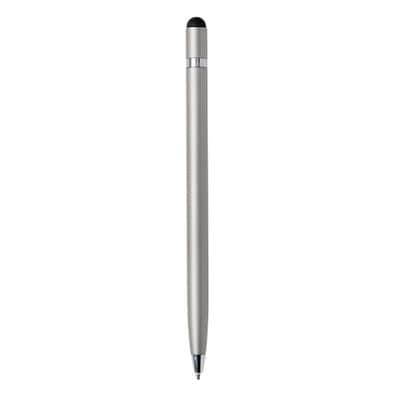 XD COLLECTION Eleganter Metallstift, blaue Mine, silber