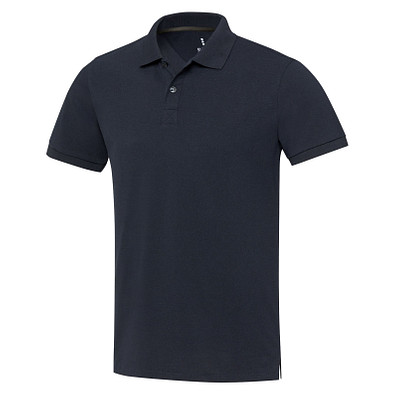 Emerald Polo Unisex aus recyceltem Material, navy, XL