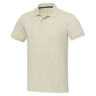 Emerald Polo Unisex, Oatmeal, XXS