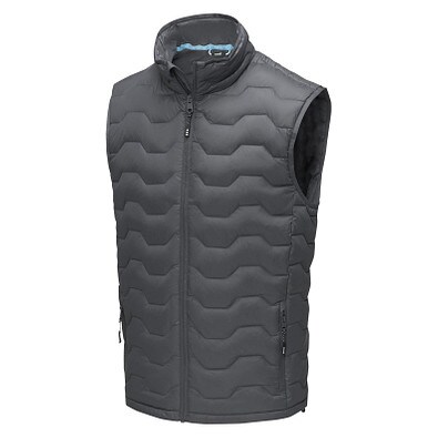 Epidote isolierter Daunen-Bodywarmer für Herren, storm grey, L