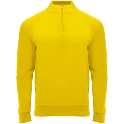 Epiro Half-Zip Sweatshirt für Kinder, gelb, 12
