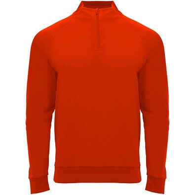 Epiro Half-Zip Sweatshirt für Kinder, rot, 12