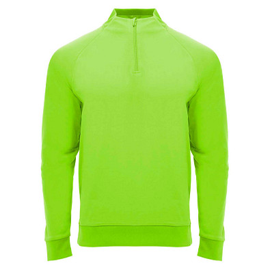 Epiro Half-Zip Sweatshirt Unisex, Fluor Green, M