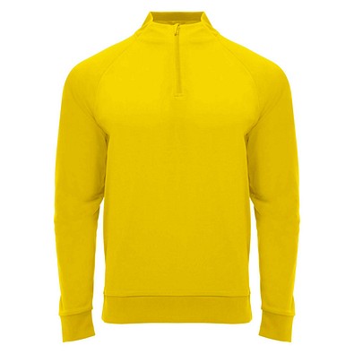Epiro Half-Zip Sweatshirt Unisex, gelb, M
