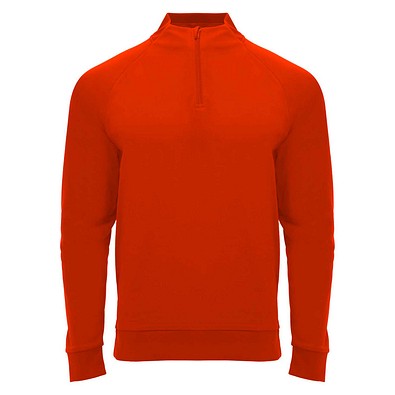Epiro Half-Zip Sweatshirt Unisex, rot, 2XL