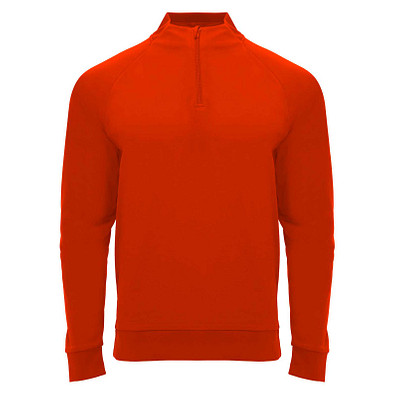 Epiro Half-Zip Sweatshirt Unisex, rot, M