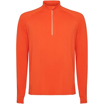 Estambul Half-Zip Sweatshirt für Herren, Fire orange, S