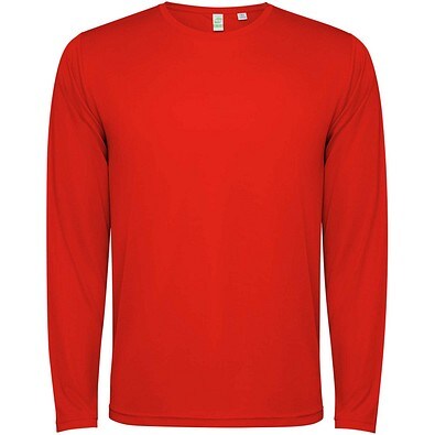 Estoril Langarm-Shirt für Kinder, rot, 4