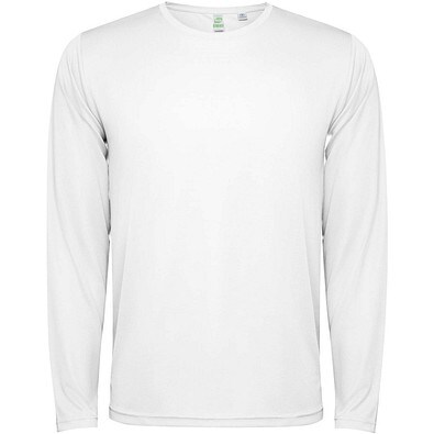 Estoril Langarm-Shirt für Kinder, weiss, 4