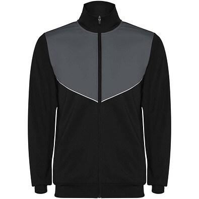 Evans Trainingsanzug für Kinder, schwarz/grau, 8