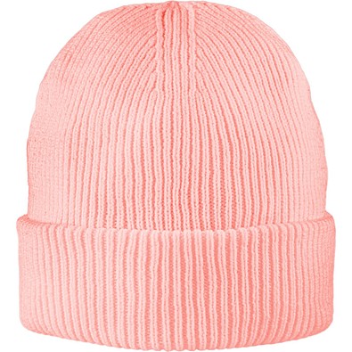 Exclusive Recycled Fine Rib Beanie, Altrosa