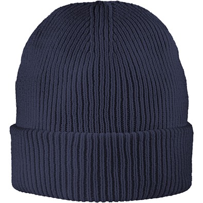 Exclusive Recycled Fine Rib Beanie, Marine