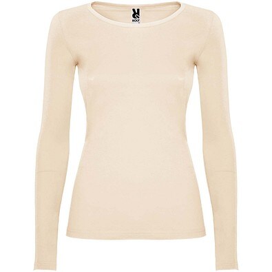 Extreme Langarmshirt für Damen, sand meliert, M