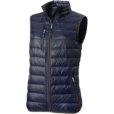 ELEVATE Damen Daunen Weste Bodywarmer Fairview, dunkelblau, M