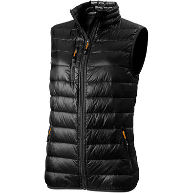ELEVATE Damen Daunen Weste Bodywarmer Fairview, schwarz, XS