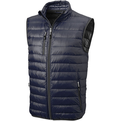 ELEVATE Herren Daunen Weste Bodywarmer Fairview, dunkelblau, M