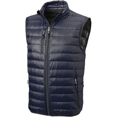 ELEVATE Herren Daunen Weste Bodywarmer Fairview, dunkelblau, XL