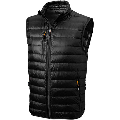 ELEVATE Herren Daunen Weste Bodywarmer Fairview, schwarz, M