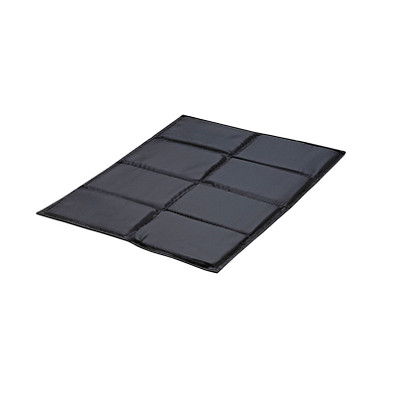 Faltbares Sitzkissen Comfort, schwarz