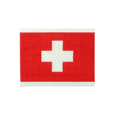 Fantape Rechteck einzeln, Schweiz-Farben Fantape Rechteck einzeln, Schweiz-Farben