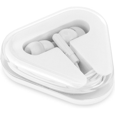 FARADAY. In-Ear Kopfhörer mit 1.25 Meter Kabel aus ABS, Weiß