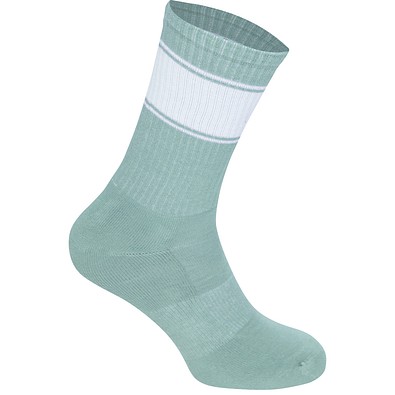 Farbige Tennissocken, 37-41, Mint / White