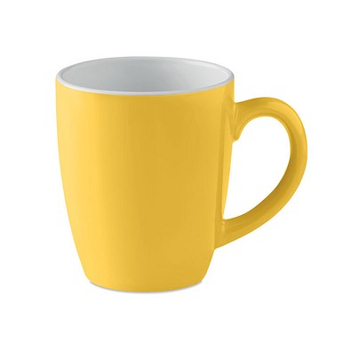 Farbiger Kaffeebecher 290 ml COLOUR TRENT, Gelb