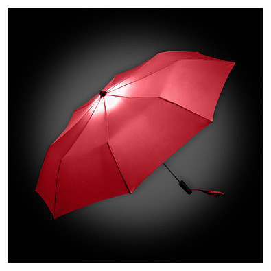 FARE® Oversize-Taschenschirm Skylight, rot