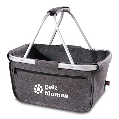 HALFAR Filz-Einkaufskorb Shoppingbasket, grau