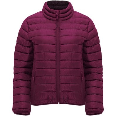 Finland isolierte Jacke für Damen, pflaumenrot, M