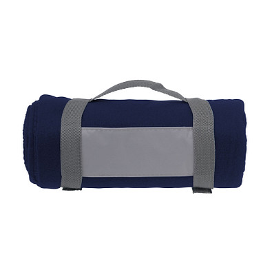 Fleecedecke Basic, 150x120 cm, blau