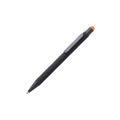 PENKO® Touch-Kugelschreiber Flores, schwarz/orange