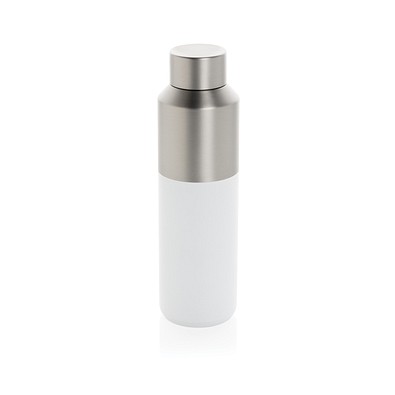 Fluid Flasche aus RCS-zertifiziert recyceltem Stahl, 600ml, weiß