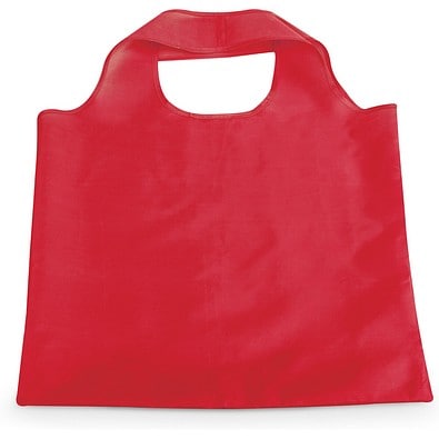 FOLA. Faltbare Tragetasche aus 190T Polyester, Rot