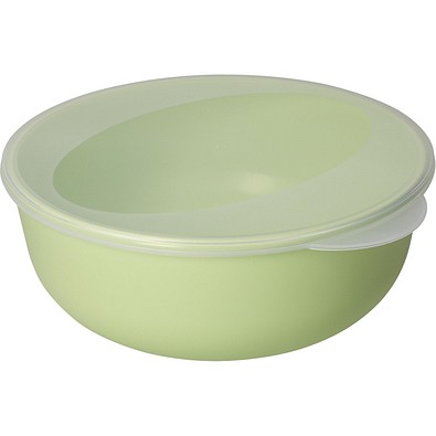 Food-Bowl ToGo, Classic, 2,2 l, geselliges grün/transparent