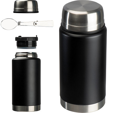 Foodcontainer, 750 ml, schwarz