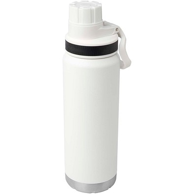 Fortis 700 ml RCS-zertifizierte, kohlensäure geeignete Kupfer-Vakuum Isolierflasche aus recyceltem Edelstahl, weiss