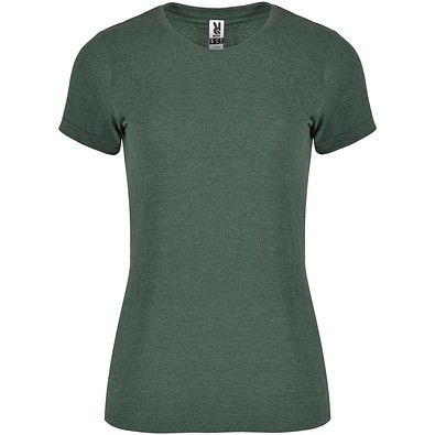 Fox T-Shirt für Damen, Heather Bottle Green, 2XL