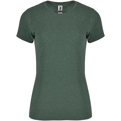 Fox T-Shirt für Damen, Heather Bottle Green, L