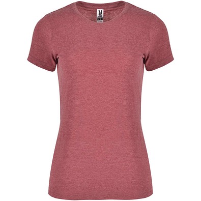 Fox T-Shirt für Damen, Heather Garnet, 2XL