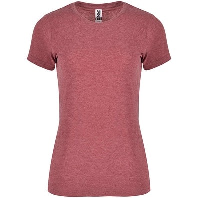 Fox T-Shirt für Damen, Heather Garnet, L