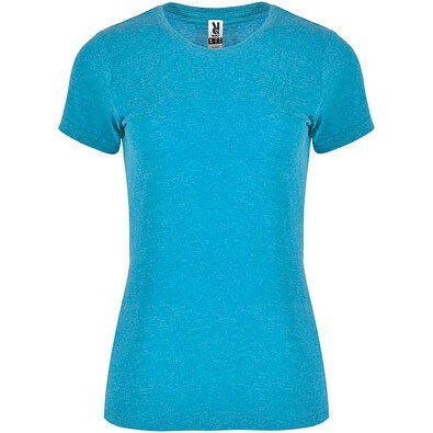Fox T-Shirt für Damen, Heather Turquoise, L