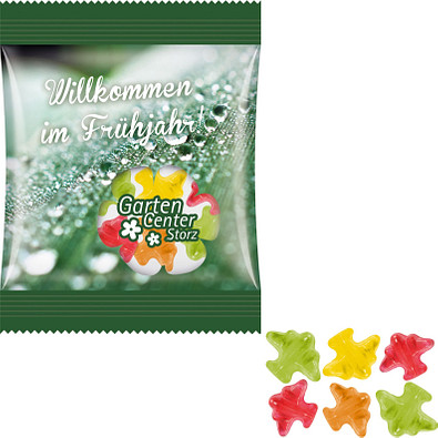 Trolli Fruchtgummi Minitüte 10g, Flugzeug, inkl. Druck, kompostierbare Folie, transparent Trolli Fruchtgummi Minitüte 10g, Flugzeug, inkl. Druck, kompostierbare Folie, transparent