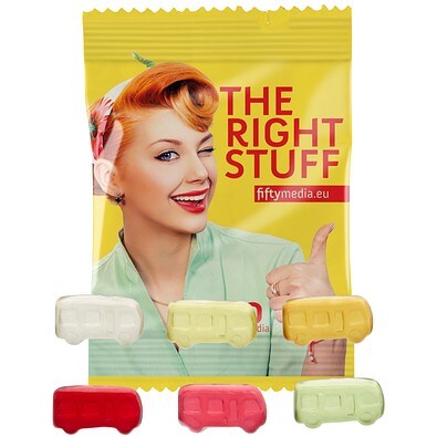 Fruchtgummi Bus 10 g, Bus
