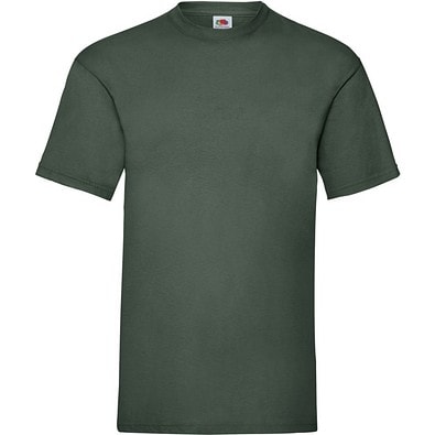 FRUIT OF THE LOOM ® Unisex T-Shirt Valueweight T, bottle green, S