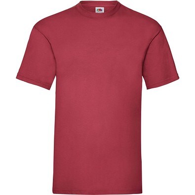 FRUIT OF THE LOOM ® Unisex T-Shirt Valueweight T, brick red, L