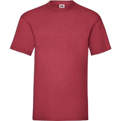 FRUIT OF THE LOOM ® Unisex T-Shirt Valueweight T, brick red, S