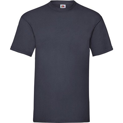 FRUIT OF THE LOOM ® Unisex T-Shirt Valueweight T, deep navy, S