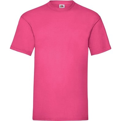 FRUIT OF THE LOOM ® Unisex T-Shirt Valueweight T, fuchsia, M